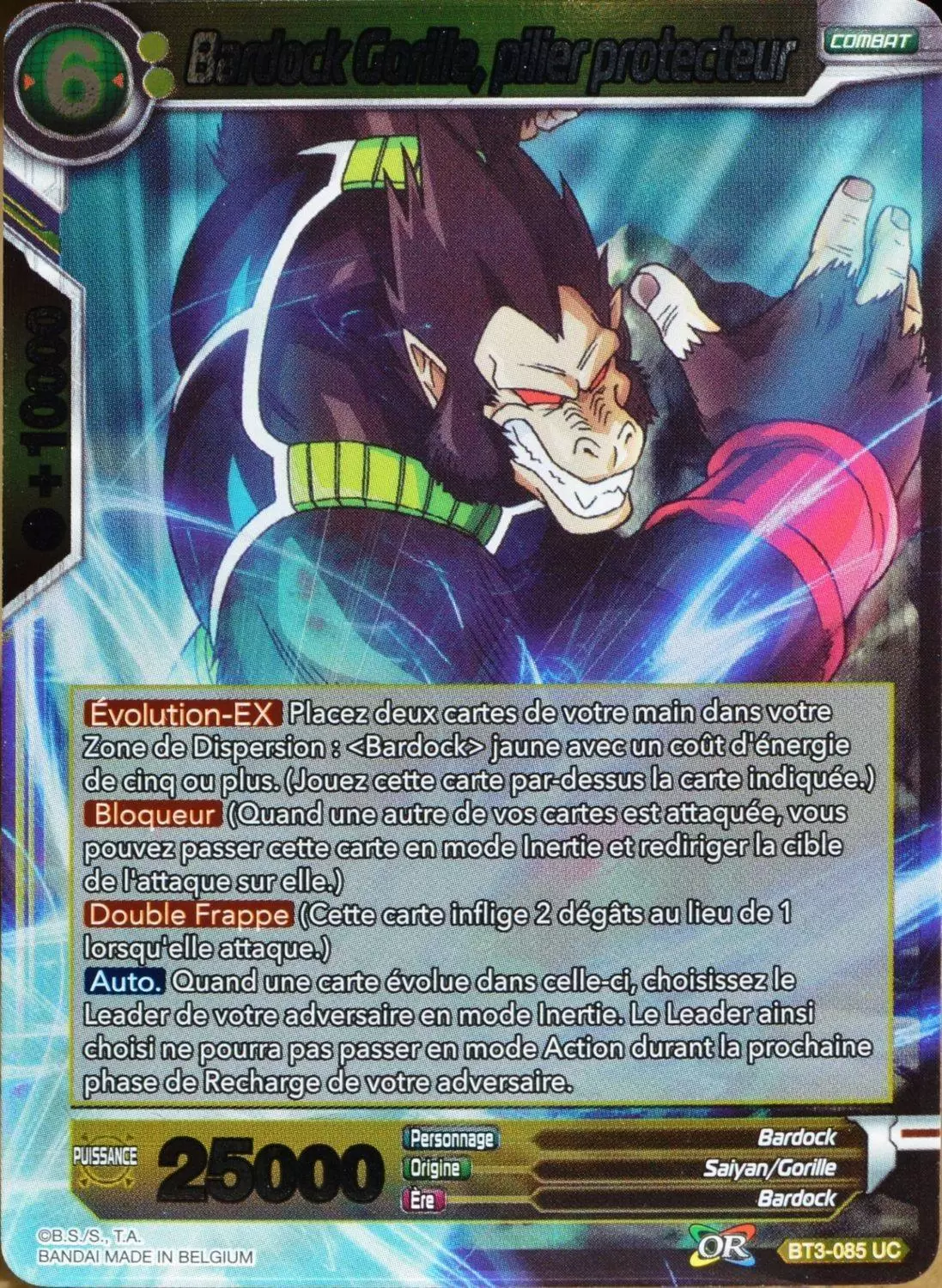 Cross Worlds [BT3] - Bardock Gorille, pilier protecteur FOIL