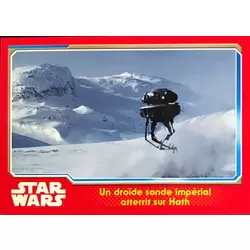 Un droïde sonde impérial atterrit sur Hoth