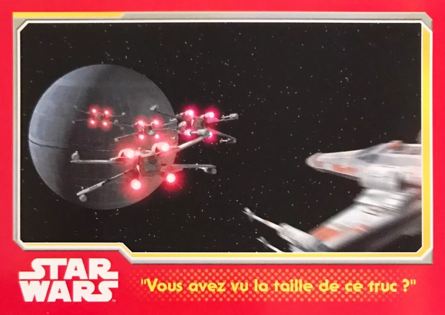 Topps - Voyage vers Star Wars : Le réveil de la force - Vous avez vu la taille de ce truc ?
