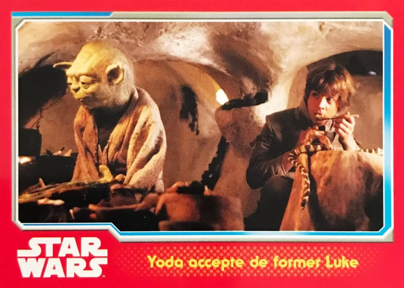 Topps - Voyage vers Star Wars : Le réveil de la force - Yoda accepte de former Luke