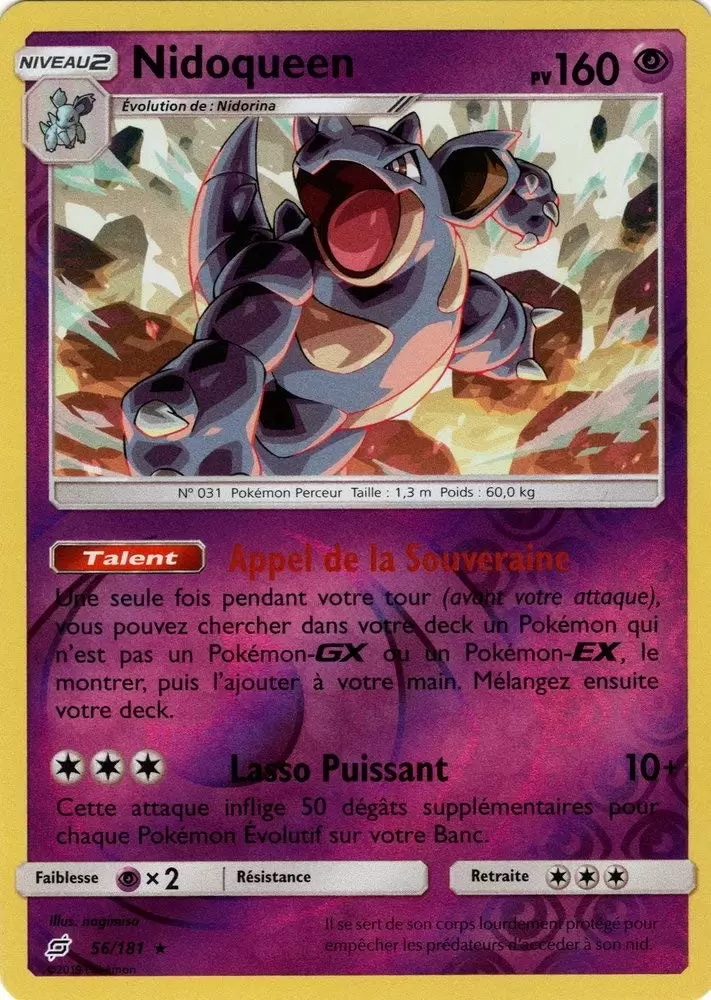 Duo de choc - Nidoqueen Reverse