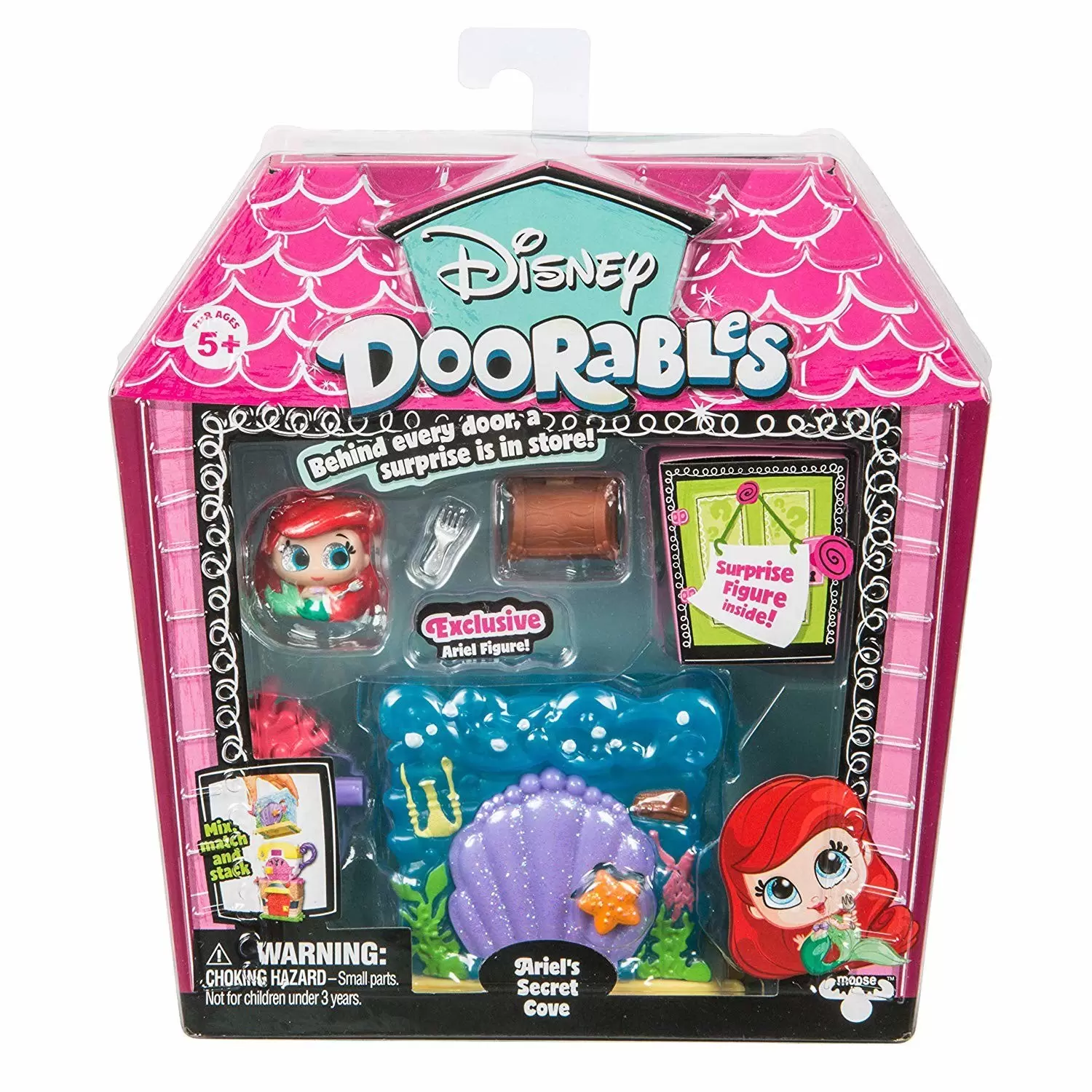 Doorables Exclusives - Mini Stack Ariel\'s Secret Cove