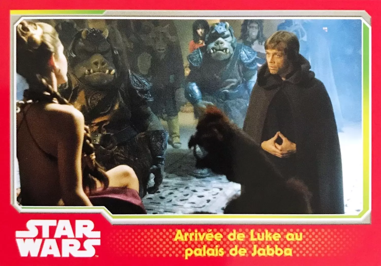 Topps - Voyage vers Star Wars : Le réveil de la force - Arrivée de Luke au palais de Jabba
