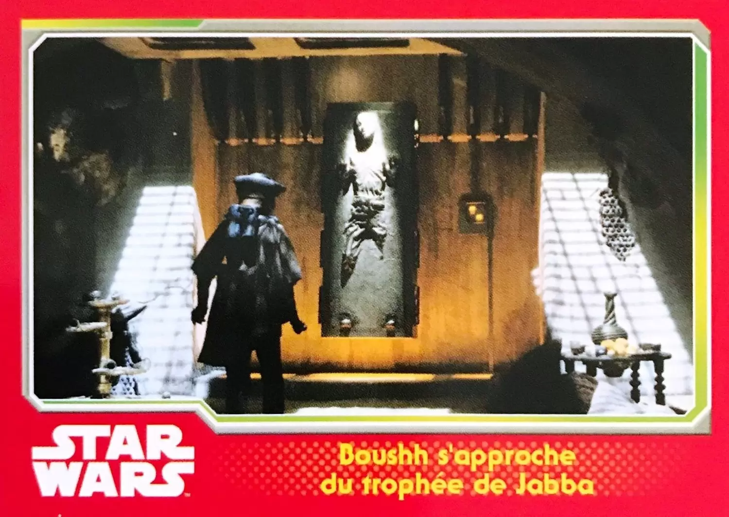 Topps - Voyage vers Star Wars : Le réveil de la force - Boushh s\'approche du trophée de Jabba