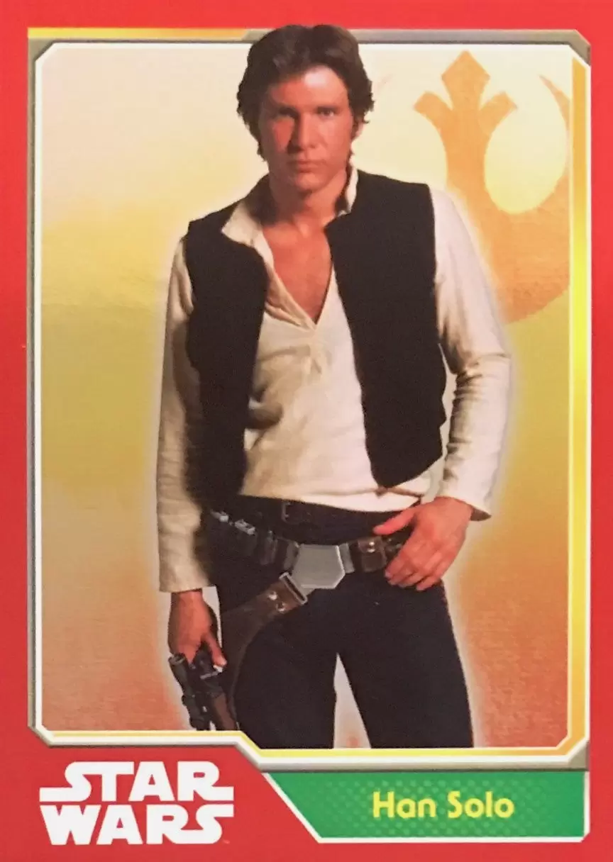 Topps - Voyage vers Star Wars : Le réveil de la force - Brillante : Han Solo