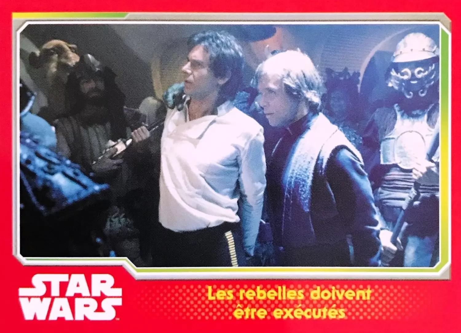 Topps - Voyage vers Star Wars : Le réveil de la force - Les rebelles doivent être exécutés