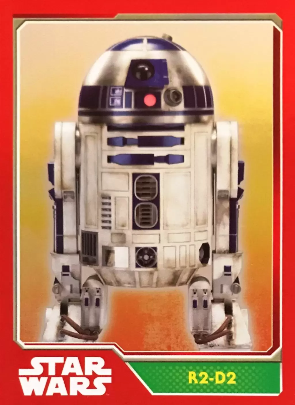 Topps - Voyage vers Star Wars : Le réveil de la force - Brillante : R2-D2