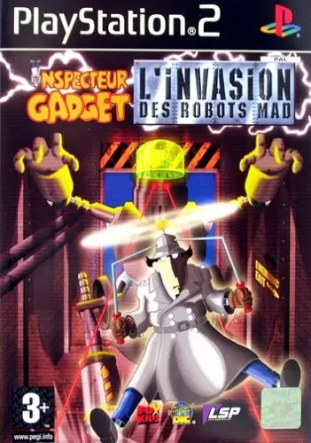 PS2 Games - Inspecteur Gadget : L\'invasion des Robots Mad