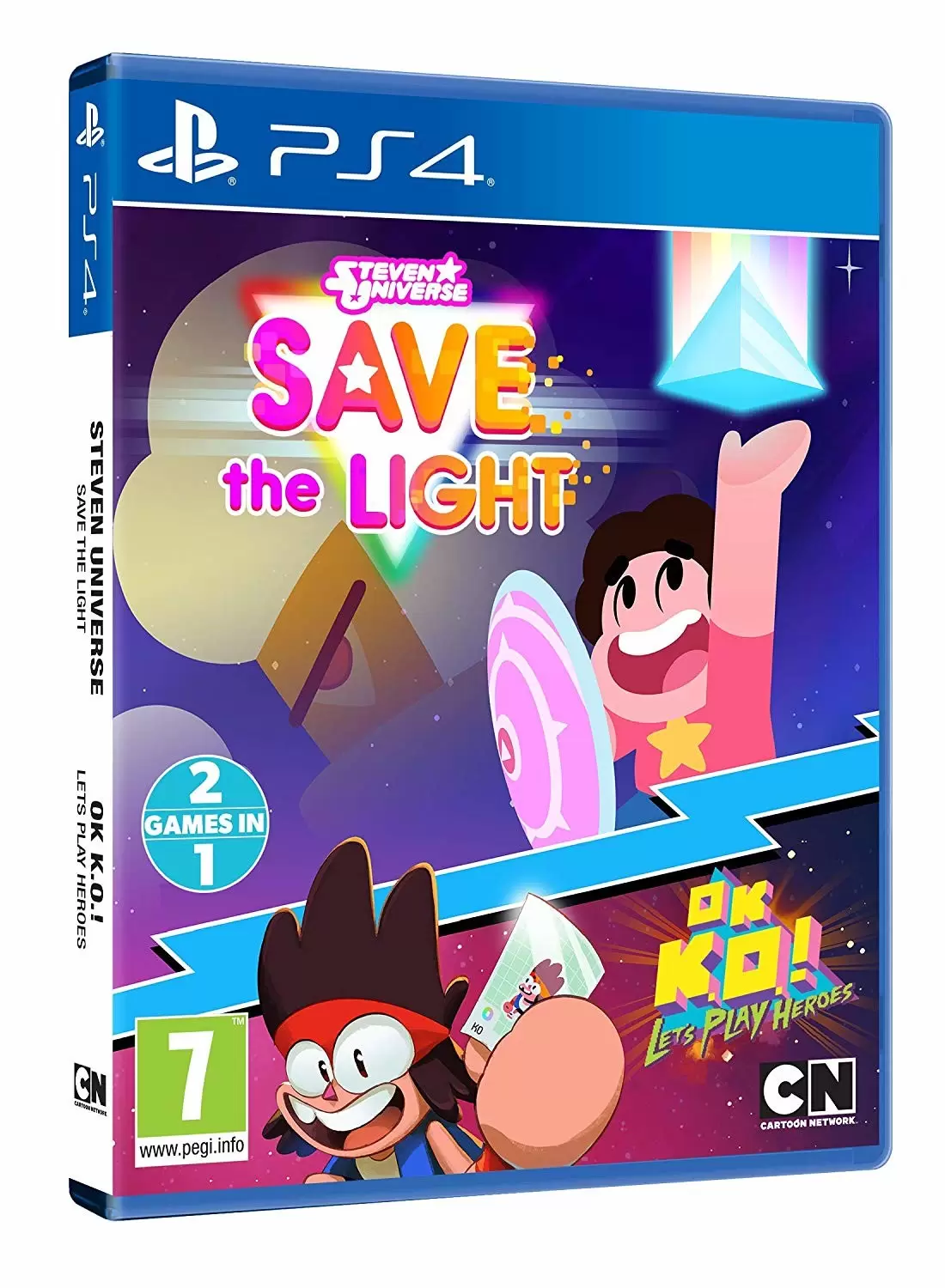 PS4 Games - Steven Universe : Save the Light + OK KO Let\'s Play Heroes