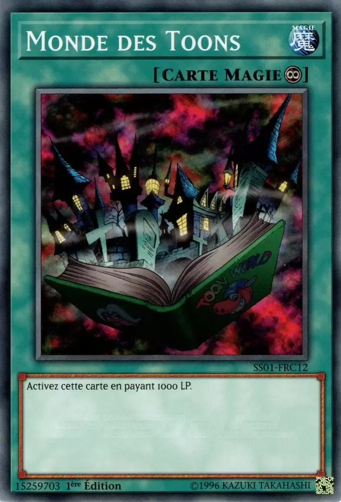 Speed Duel - Les Maîtres du Destin SS01 - Monde des Toons