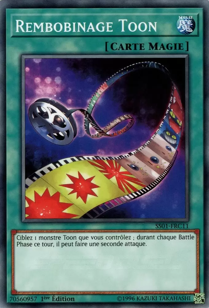 Speed Duel - Les Maîtres du Destin SS01 - Rembobinage Toon