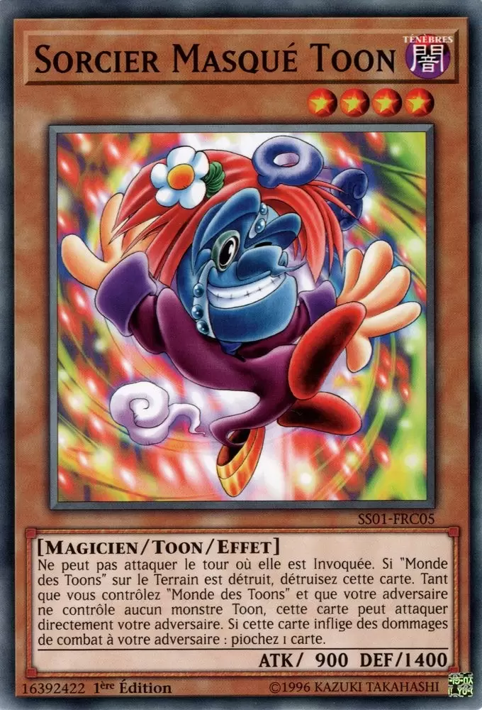 Speed Duel - Les Maîtres du Destin SS01 - Sorcier Masqué Toon