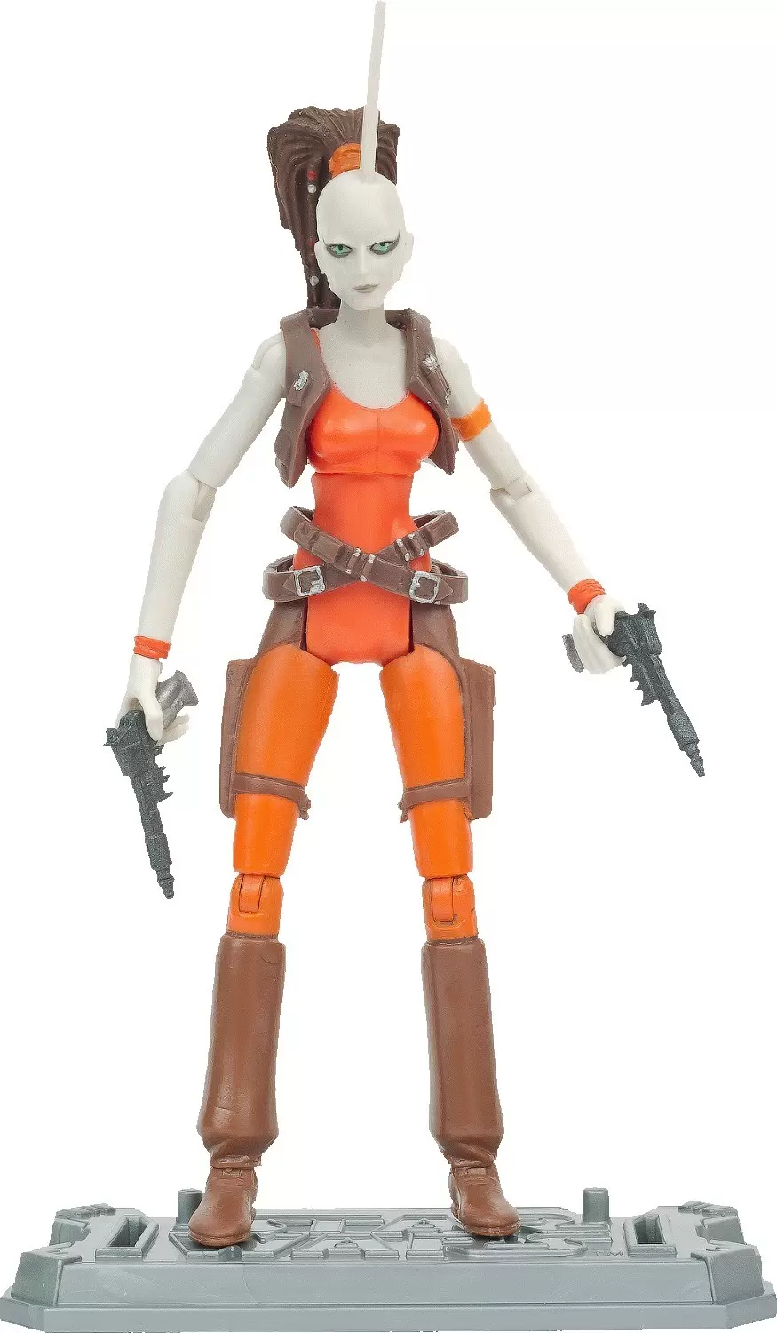 The Clone Wars - Shadow of the Dark Side - Aurra SING includes Sniper Rifle!