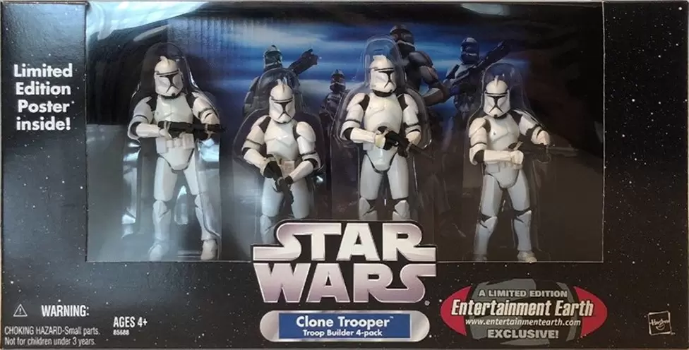 The Original Trilogy Collection (OTC) - Clone Trooper - Troop Builder 4-Pack (White Clean)