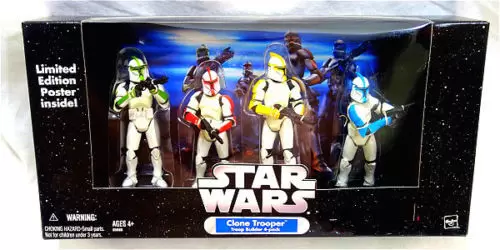 The Original Trilogy Collection (OTC) - Clone Trooper - Troop Builder 4-Pack (Colored Clean)