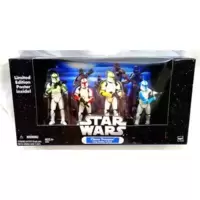 Clone Trooper - Troop Builder 4-Pack (Colored Clean)