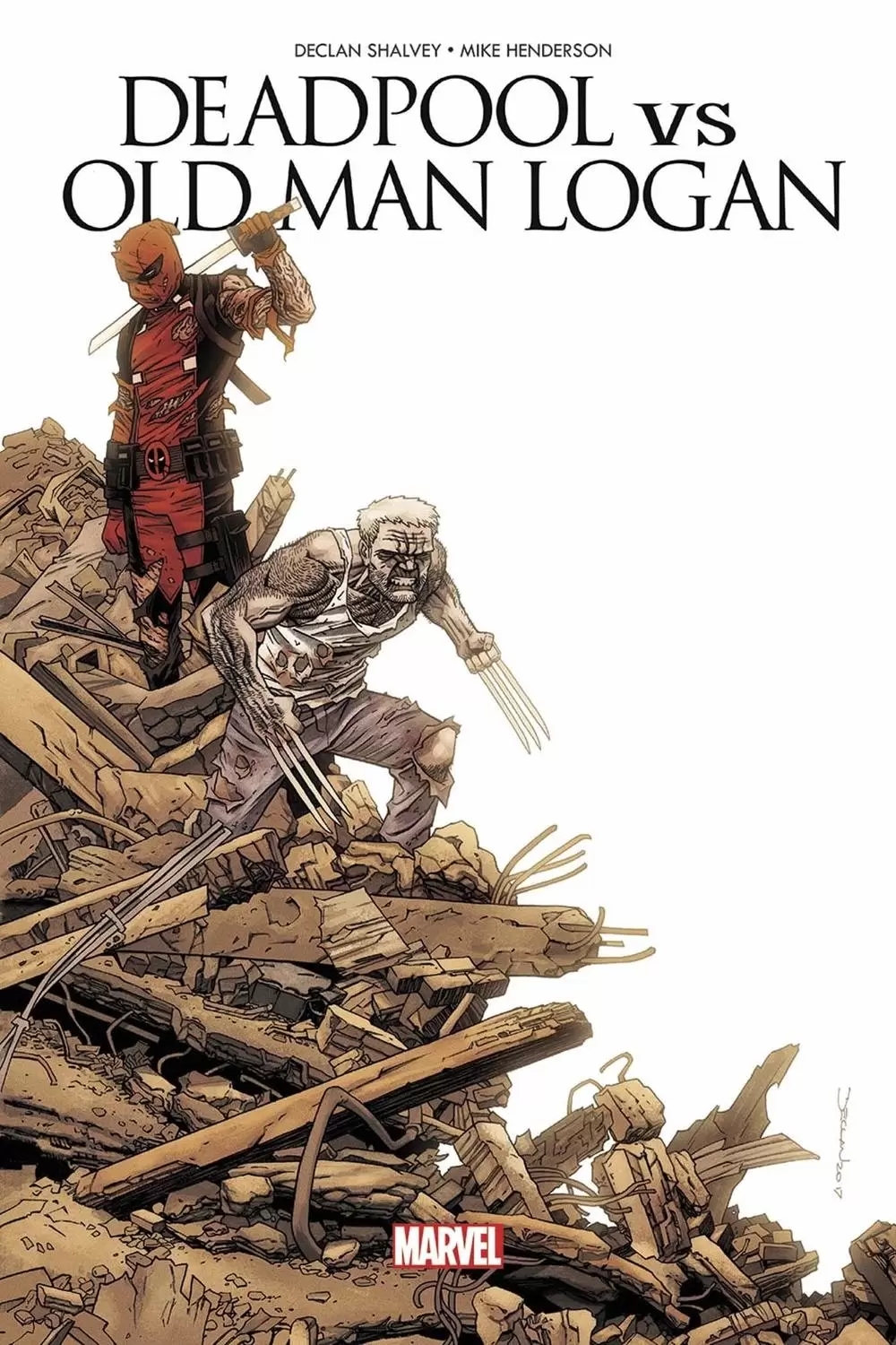 Wolverine - Deadpool vs Old Man Logan - Le clown et le vieux
