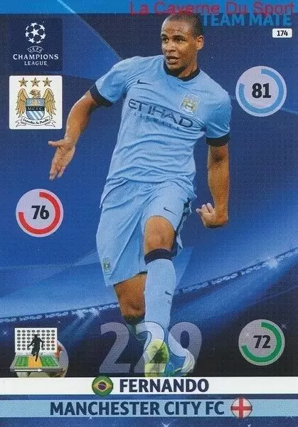 UEFA Champions League 2014-2015. Adrenalyn XL - Fernando - Manchester City FC