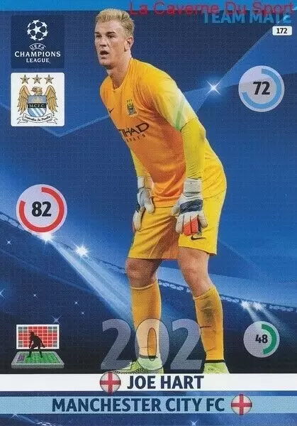 UEFA Champions League 2014-2015. Adrenalyn XL - Joe Hart - Manchester City FC