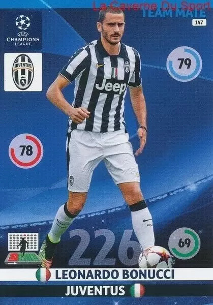 Adrenalyn XL - UEFA Champions League 2014-2015 - Leonardo Bonucci - Juventus