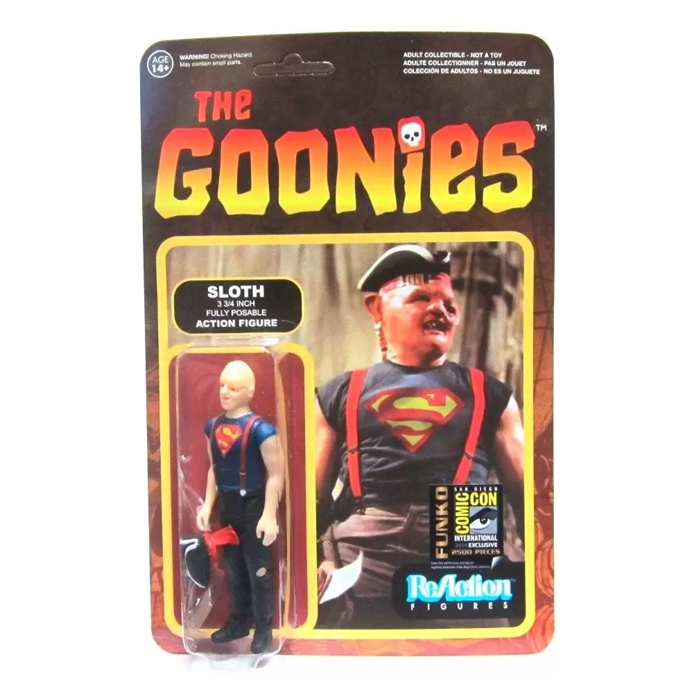 ReAction Figures - Goonies - Sloth Superman Shirt