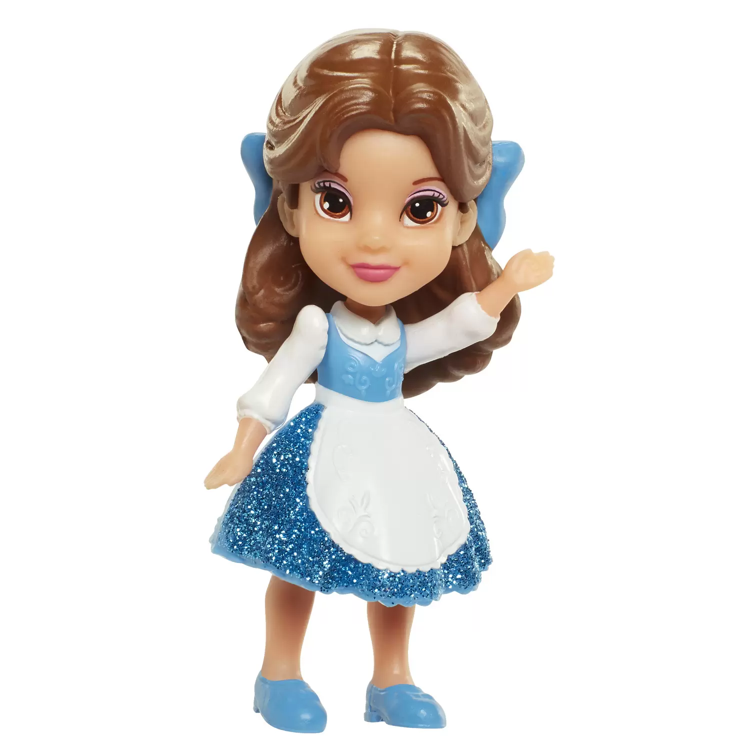 Mini Belle Blue Dress Jakks Disney Princess Action Figure