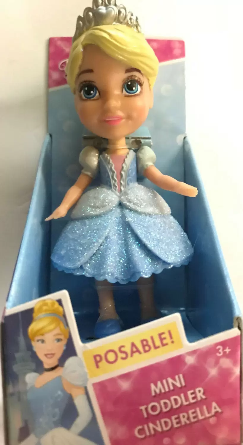 Jakks Disney Princess - Mini Toddler Cendrillon Robe Bleue