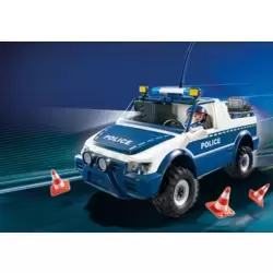 RC-Police car with remote and camera