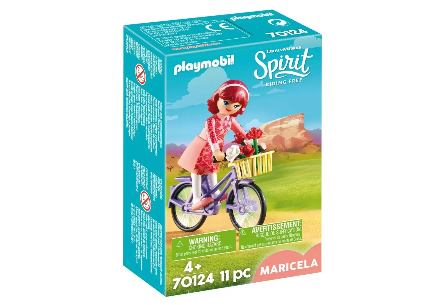 Playmobil Spirit Dreamworks - Maricela et Bicyclette