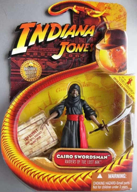 Indiana Jones - Hasbro - Raiders of the Lost Ark - Cairo Swordman