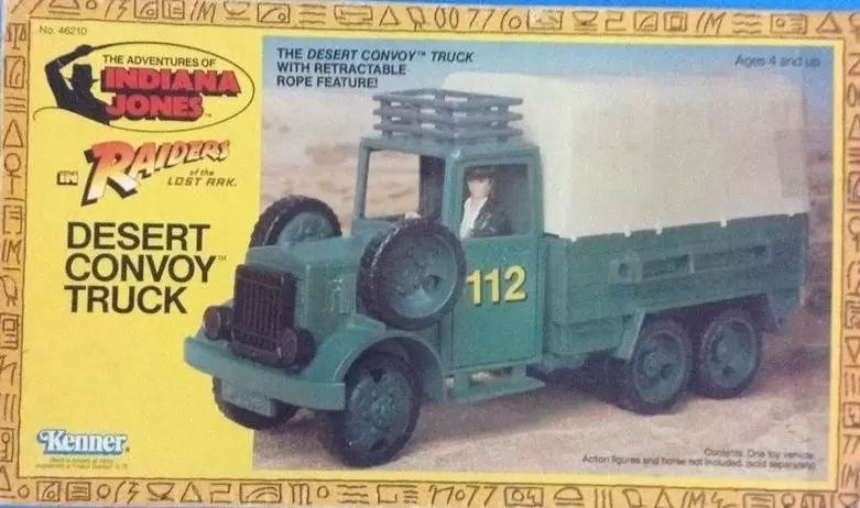 Indiana Jones - Kenner - Raiders of the Lost Ark - Desert Convoy Truck