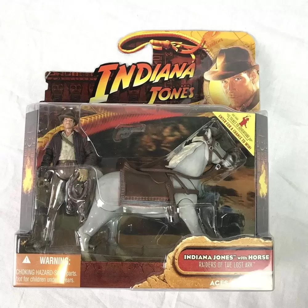 Indiana Jones - Hasbro - Raiders of the Lost Ark - Indiana Jones with Horse