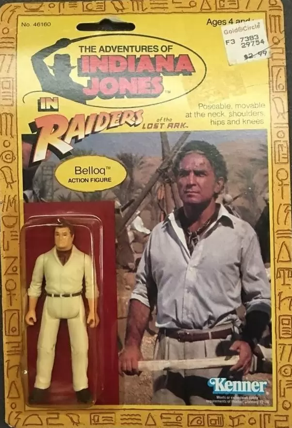 Indiana Jones - Kenner - Raiders of the Lost Ark - René Belloq
