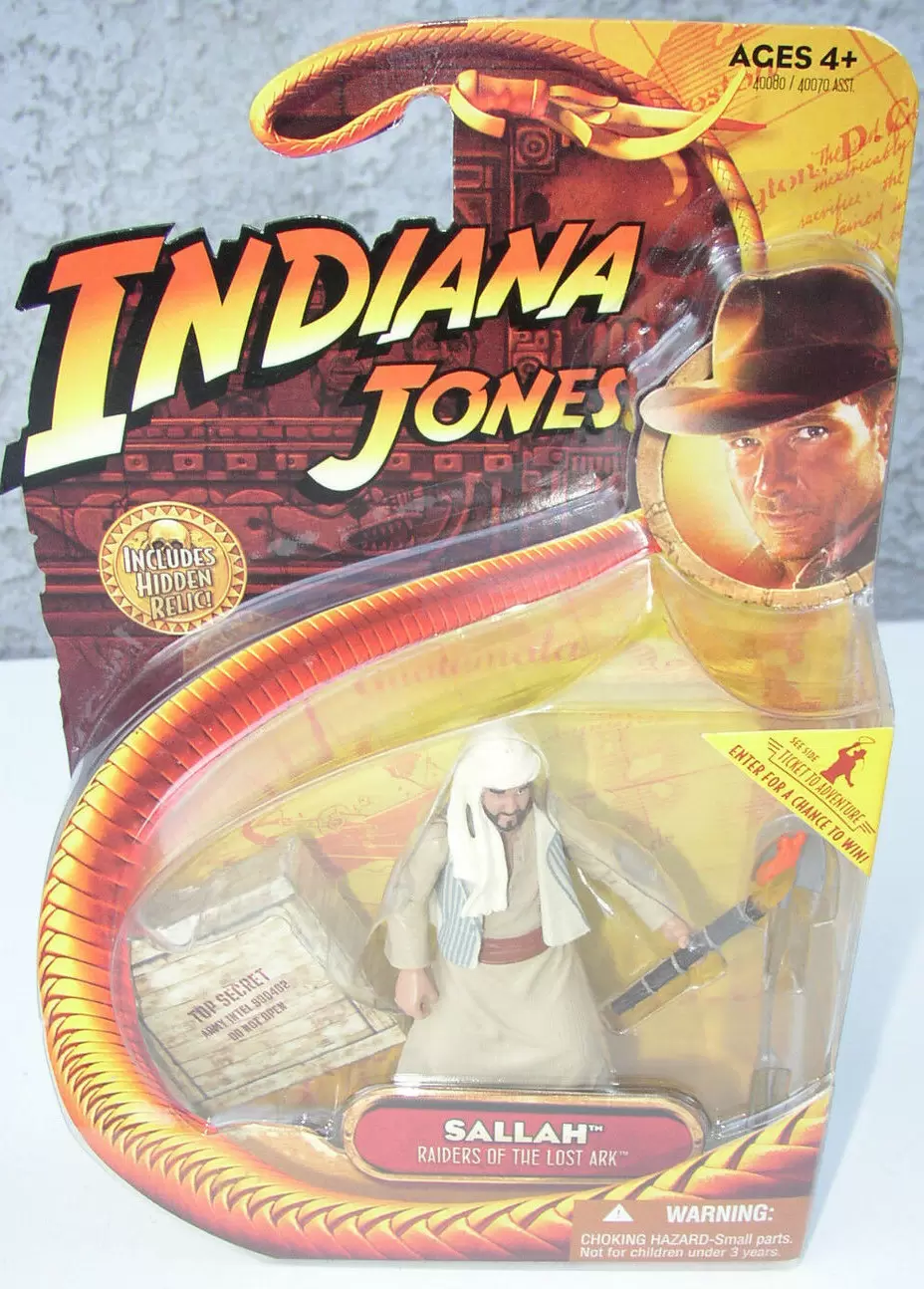 Indiana Jones - Hasbro - Raiders of the Lost Ark - Sallah
