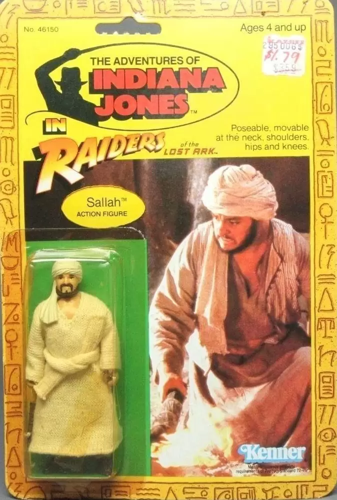 Indiana Jones - Kenner - Raiders of the Lost Ark - Sallah