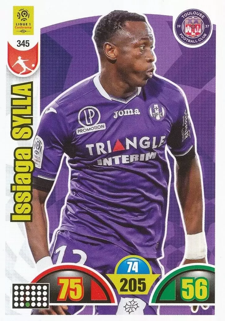 Adrenalyn XL : 2018-2019 (France) - Issiaga Sylla - Toulouse FC