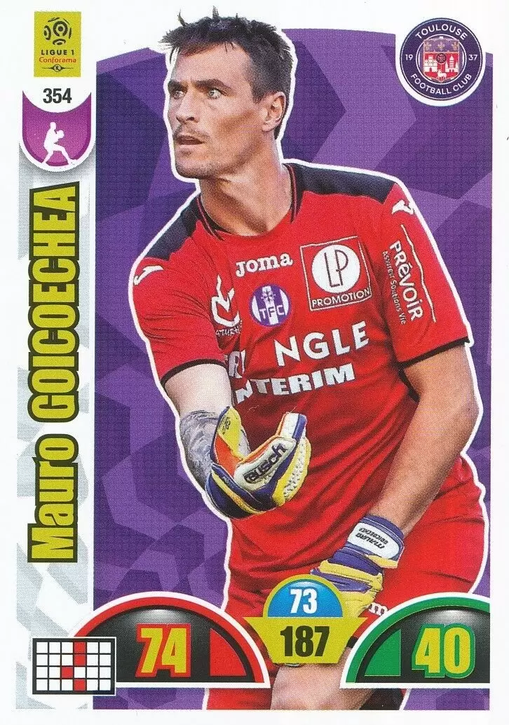 Adrenalyn XL : 2018-2019 (France) - Mauro Goicoechea - Toulouse FC