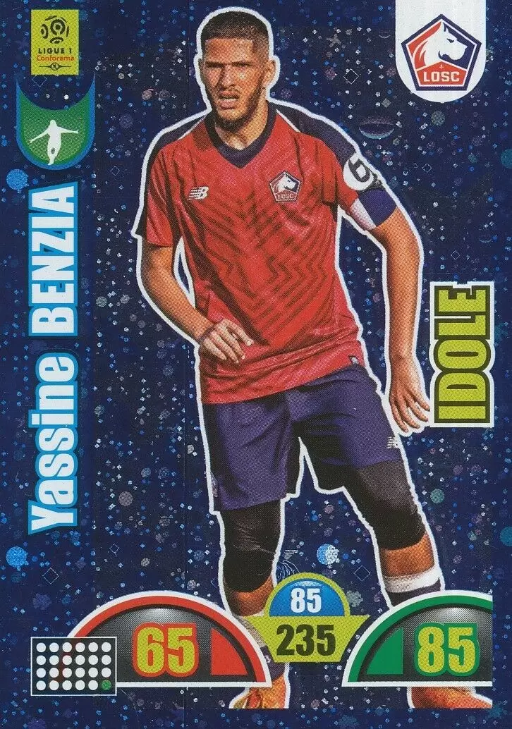 Adrenalyn XL : 2018-2019 (France) - Yassine Benzia - LOSC Lille