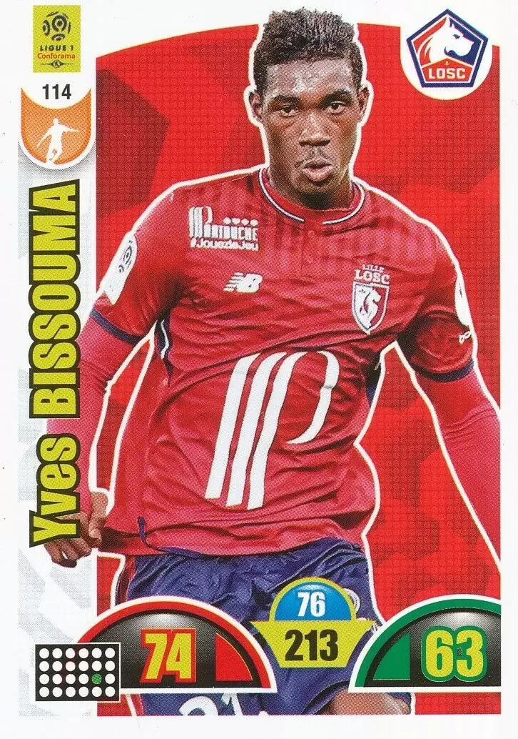 Adrenalyn XL : 2018-2019 (France) - Yves Bissouma - LOSC Lille
