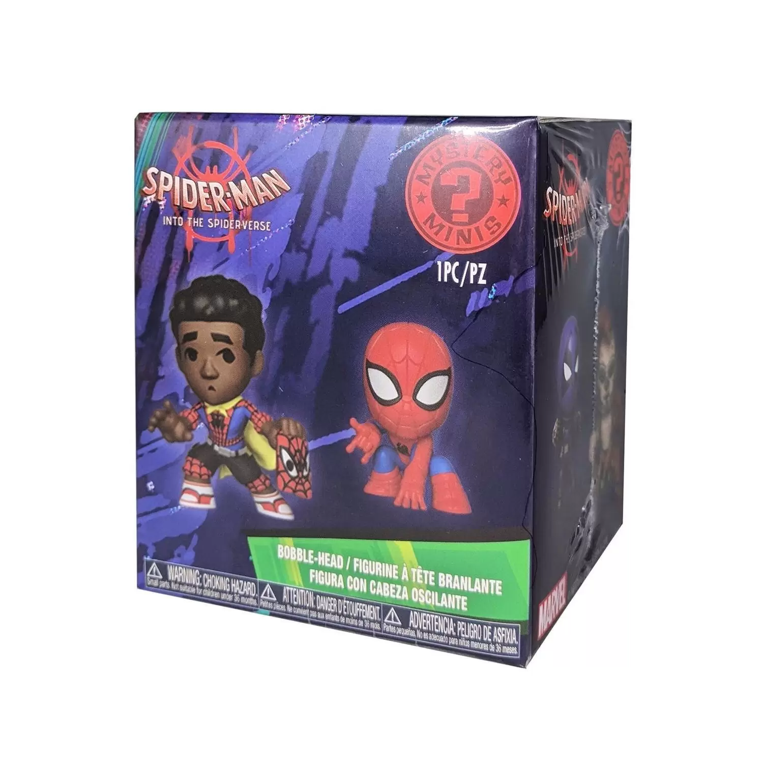 Mystery Minis - Spider-Man Into The Spiderverse - Boîte Mystère