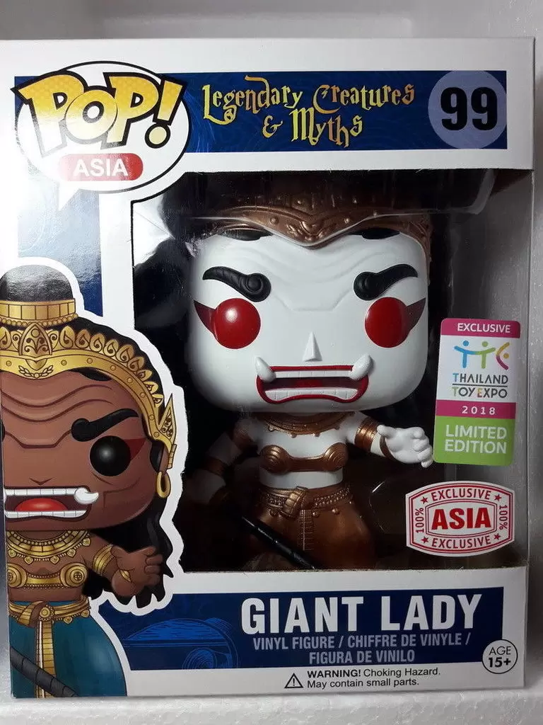 POP! Asia - Legendary Creatures & Myths - Giant Lady White & Gold