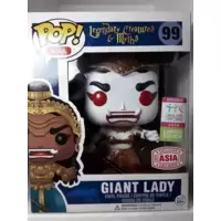 Legendary Creatures & Myths - Giant Lady White & Gold