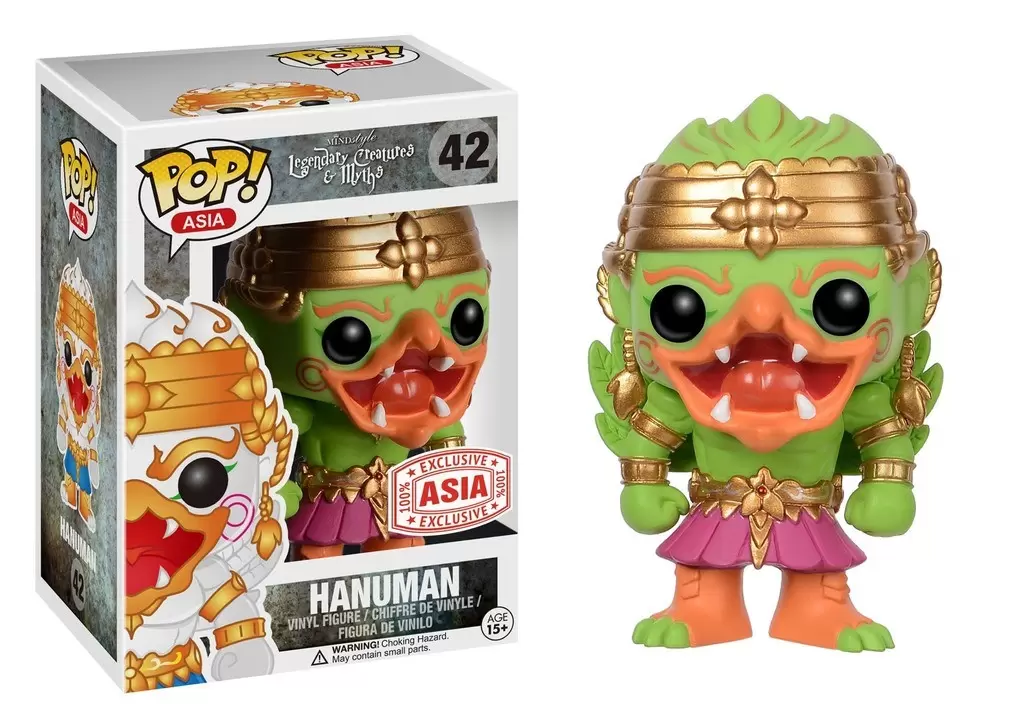 POP! Asia - Legendary Creatures & Myths - Hanuman Green & Pink