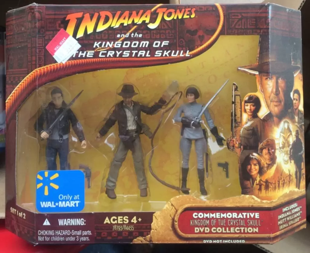 Indiana Jones - Hasbro - Kingdom of the Crystal Skull - Commemorative DVD Collection Set 1/2