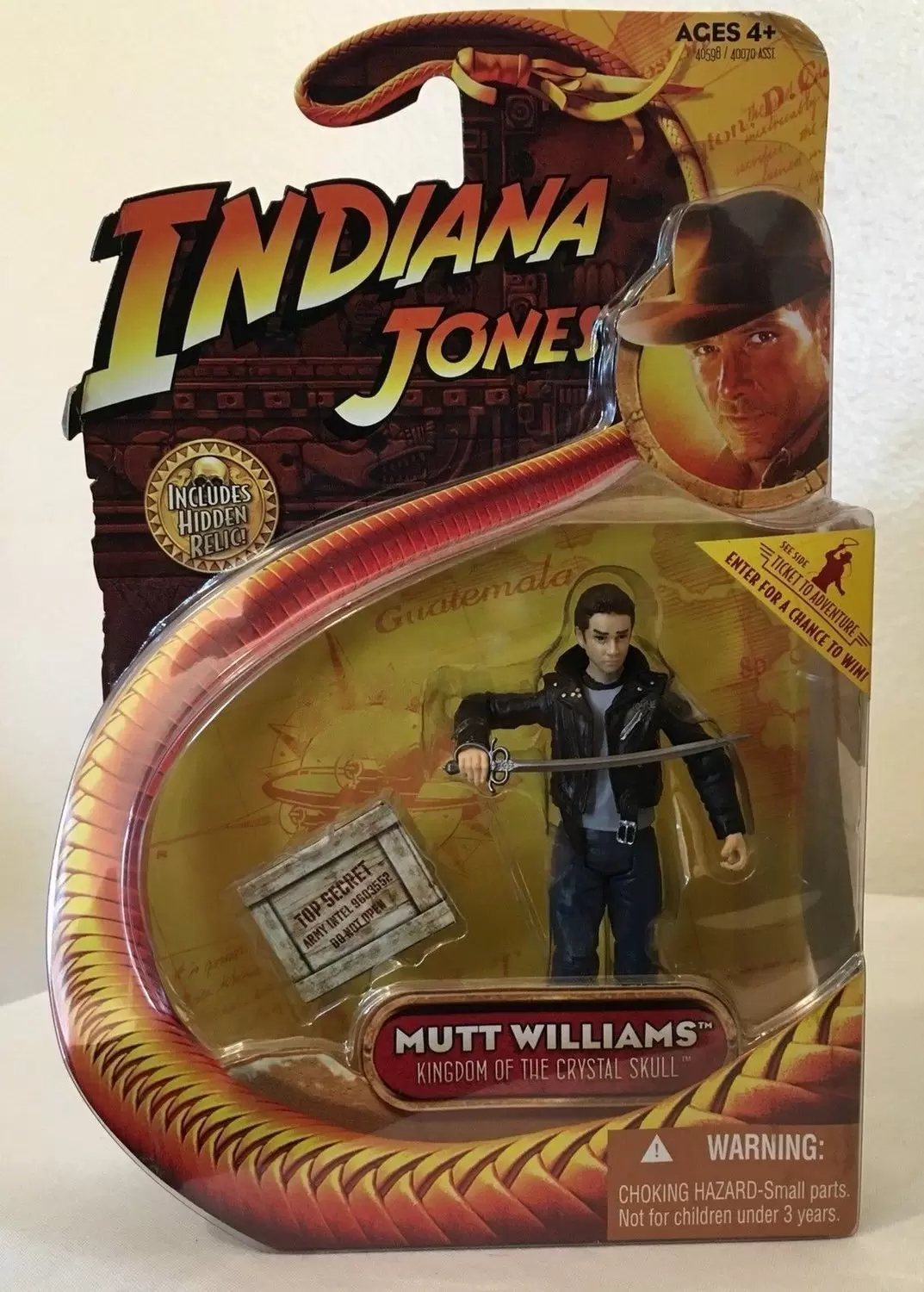 Indiana Jones - Hasbro - Kingdom Of The Crystal Skull - Mutt Williams with Sword