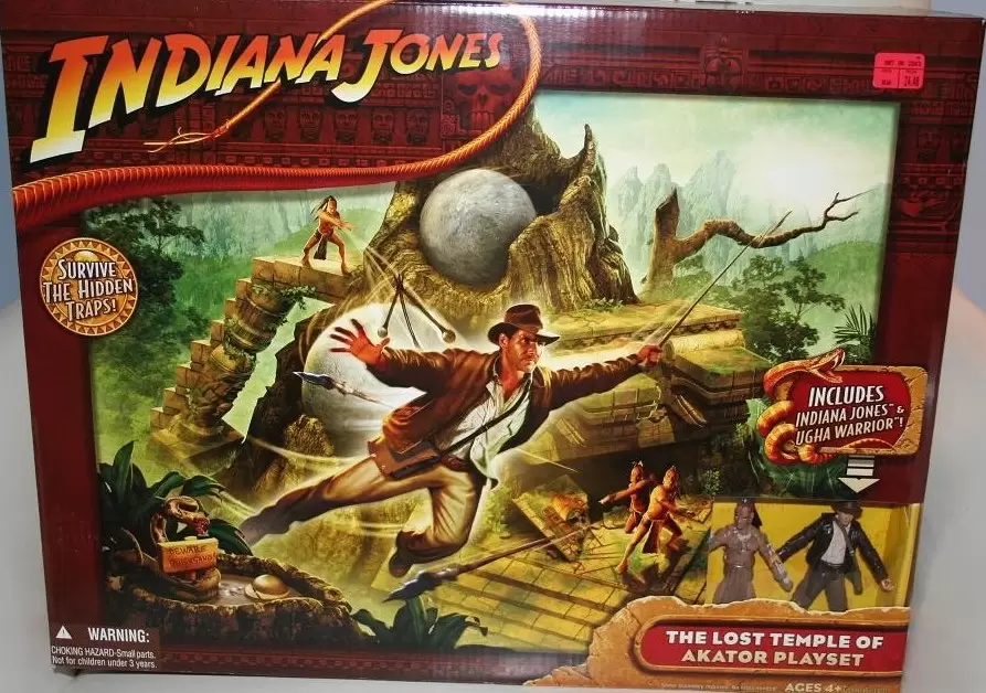Indiana Jones - Hasbro - Kingdom of the Crystal Skull - The Lost Temple of Akator Playset