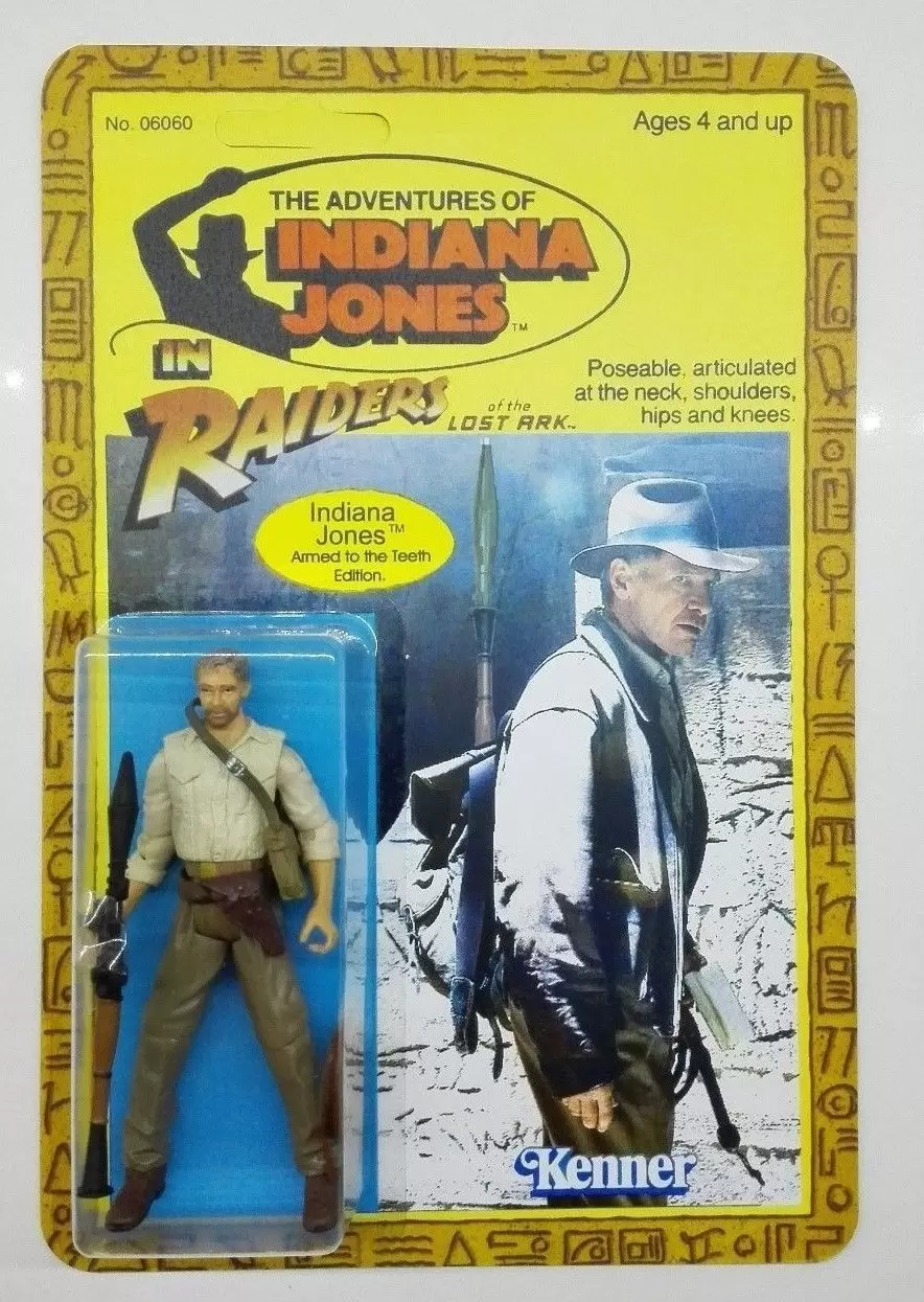 Indiana Jones - Kenner - Raiders of the Lost Ark - Indiana Jones Armed to the teeth Edition