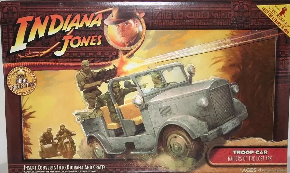 Indiana Jones - Hasbro - Raiders of the Lost Ark - Troop Car