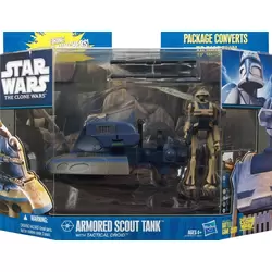 ARMORED SCOUT TANK with Tactical Droid