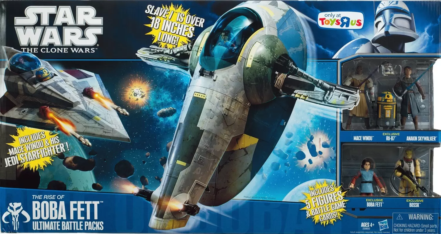 STAR WARS - Vaisseau de Boba Fett - Figurine Vintage : :  Figurine Hasbro Star Wars